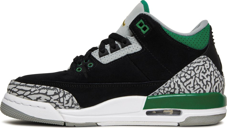 Air Jordan 3 Retro GS Pine Green 398614-030