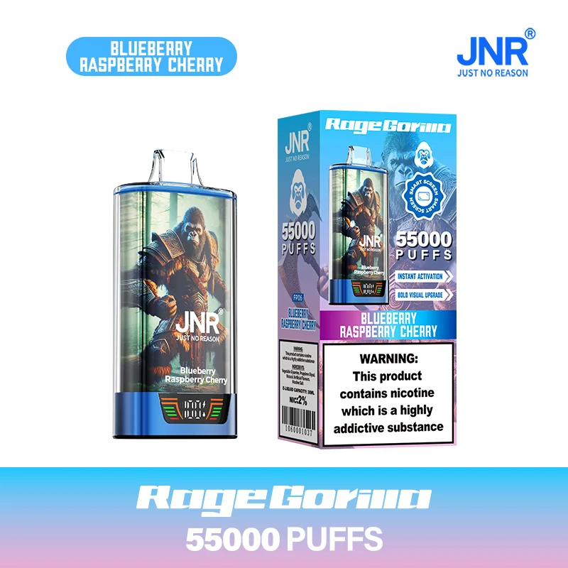 JNR RageGorilla 55K Puffs Disposable Vape