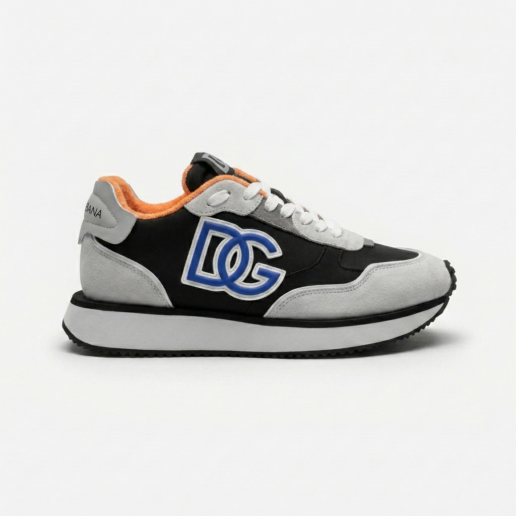 DOLCE & GABBANA Mixed-material DG CUSHION sneakers
