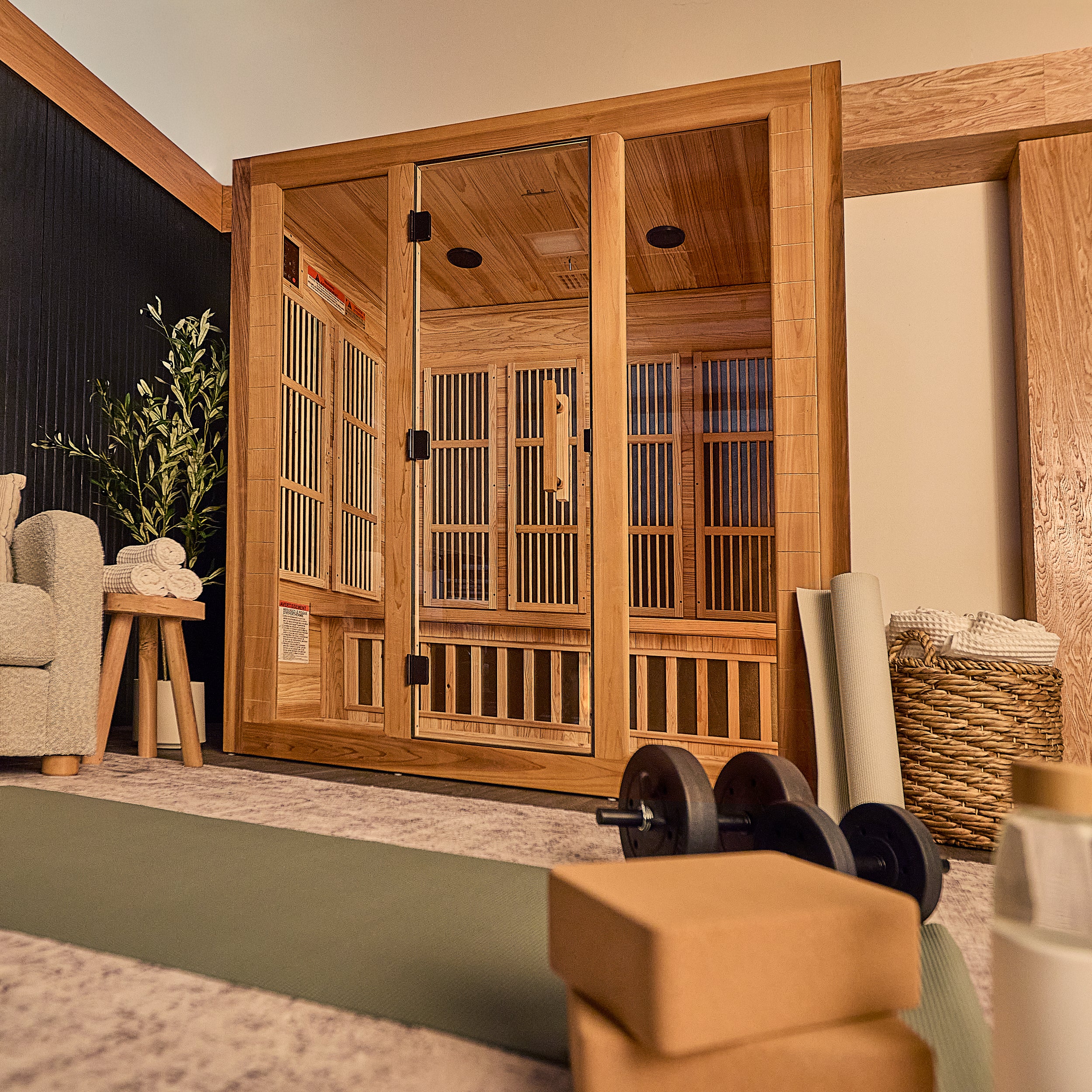 Rylan Indoor Infrared Sauna �?4 Person