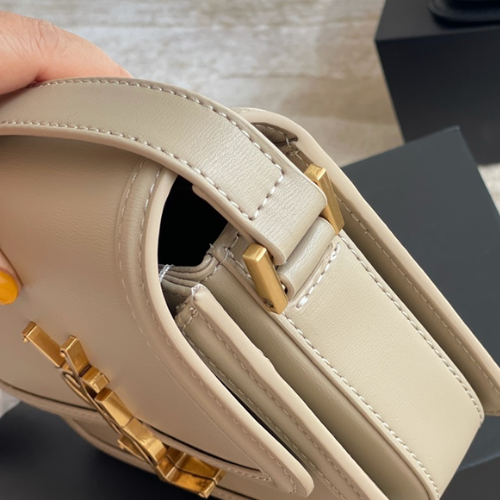 Saint Laurent Solferino Small Satchel In Box Saint Laurent Leather Blanc Vintage