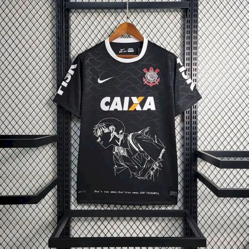 Retro 2012 Corinthians Away HUMAN EVAGELION Football jersey retro