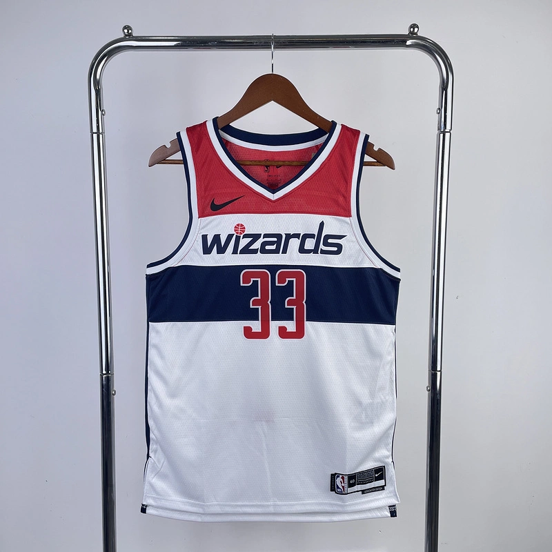 2023 NBA Washington Wizards 33 Kuzma Basketball Jersey