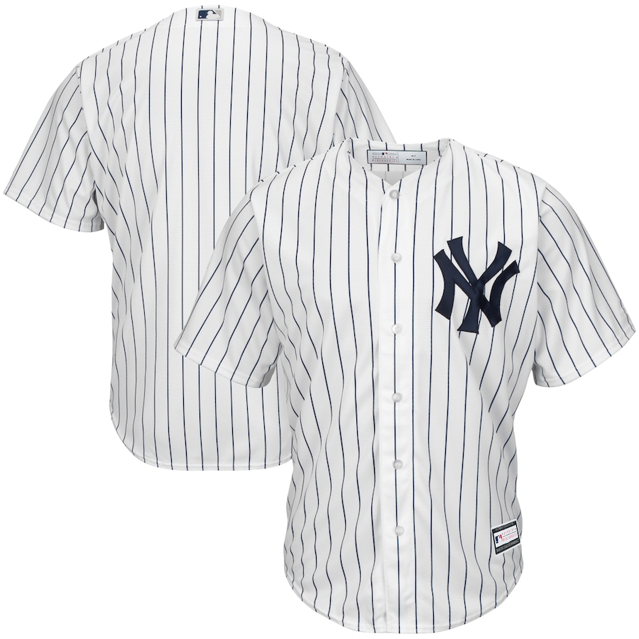 New York Yankees Big&Tall Team Jersey White