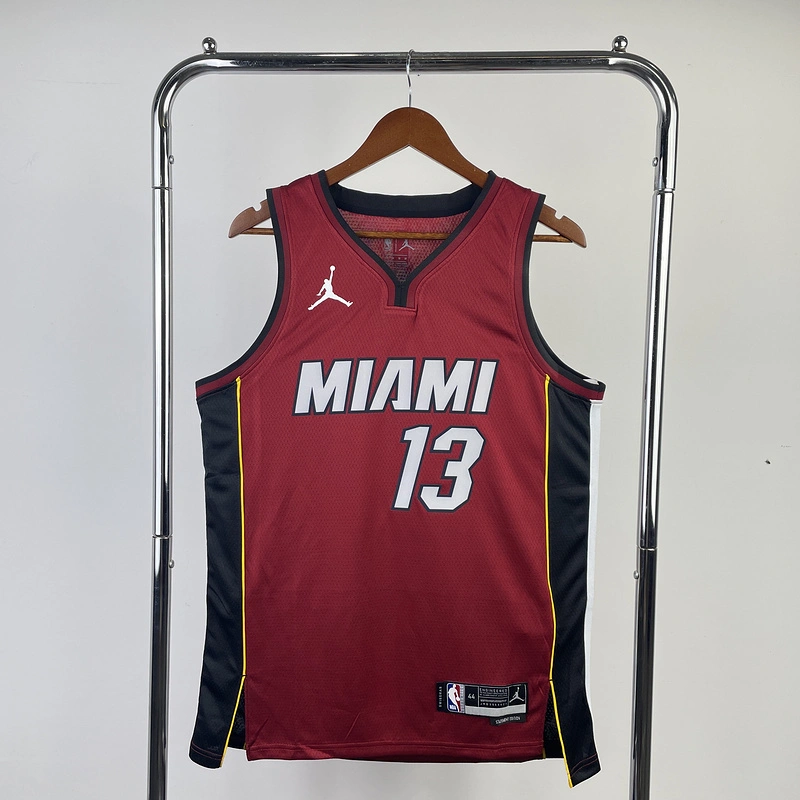 2023 NBA Miami Heat 13 ADEBAYO Basketball Jersey