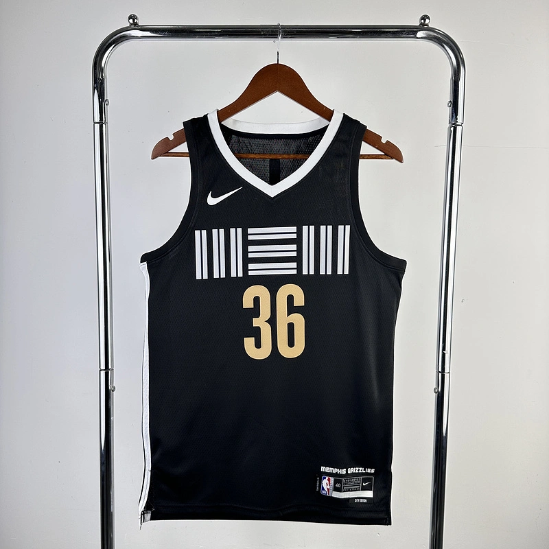 2024 NBA Memphis Grizzlies 36 SMART Basketball Jersey