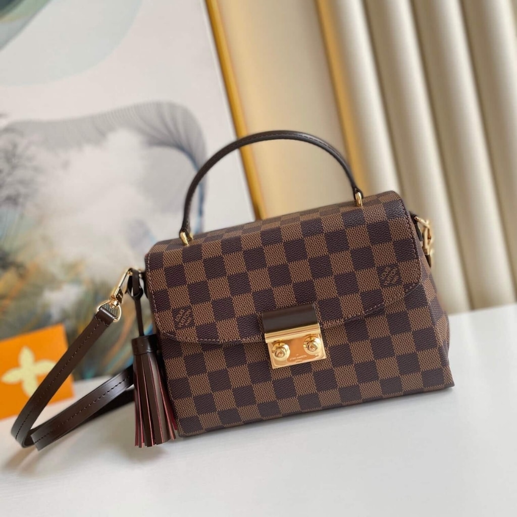 Louis Vuitton Croisette Damier Ebene Canvas 24cm N53000