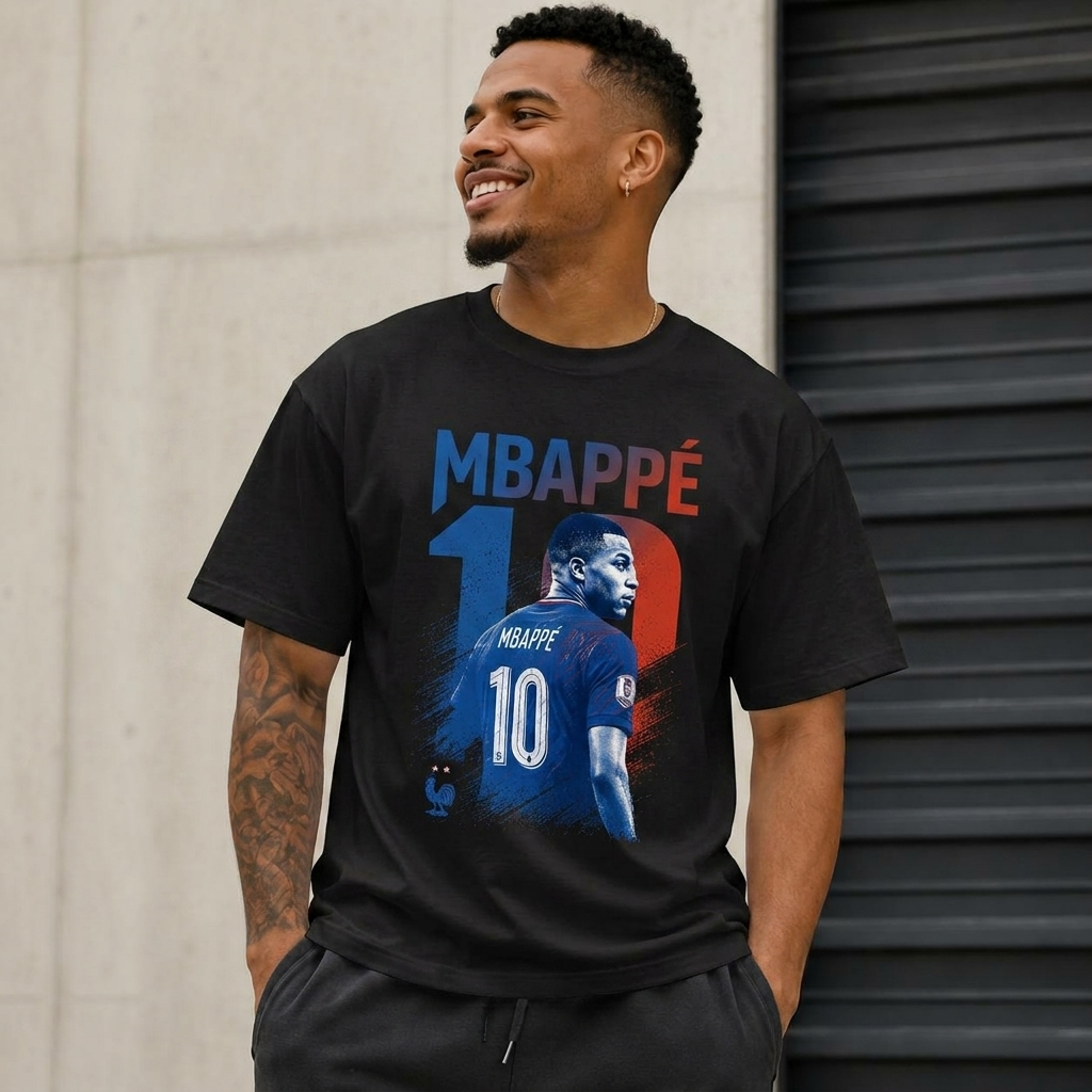 Kylian Mbappé Unisex T-Shirt – Limited-Time Offer – Hot Seller