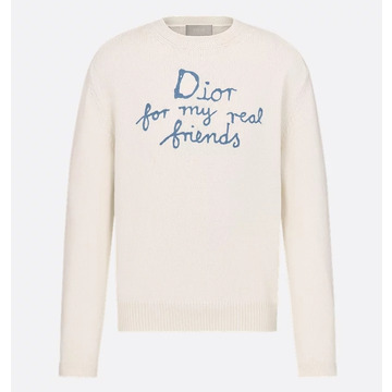 Dior Embroidered Knit Sweater