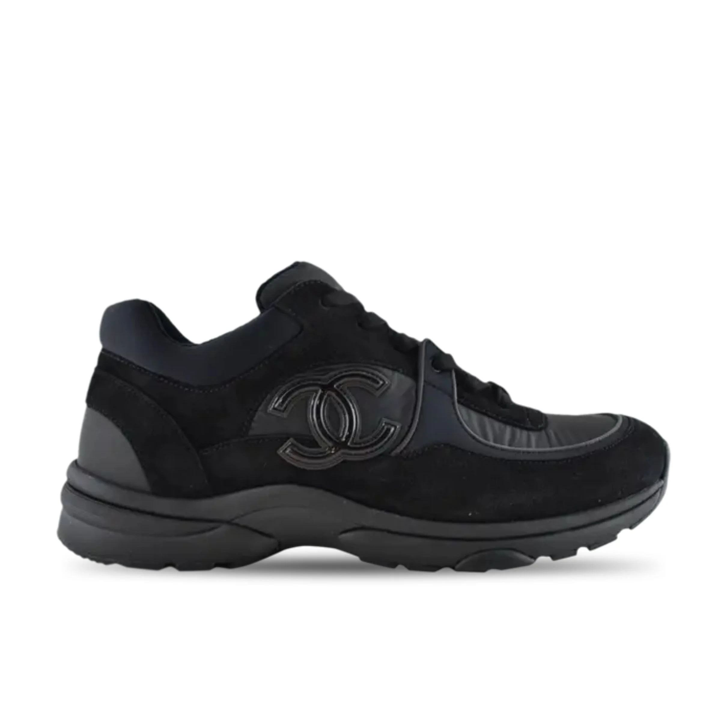 Chanel Cc Black Sneaker
