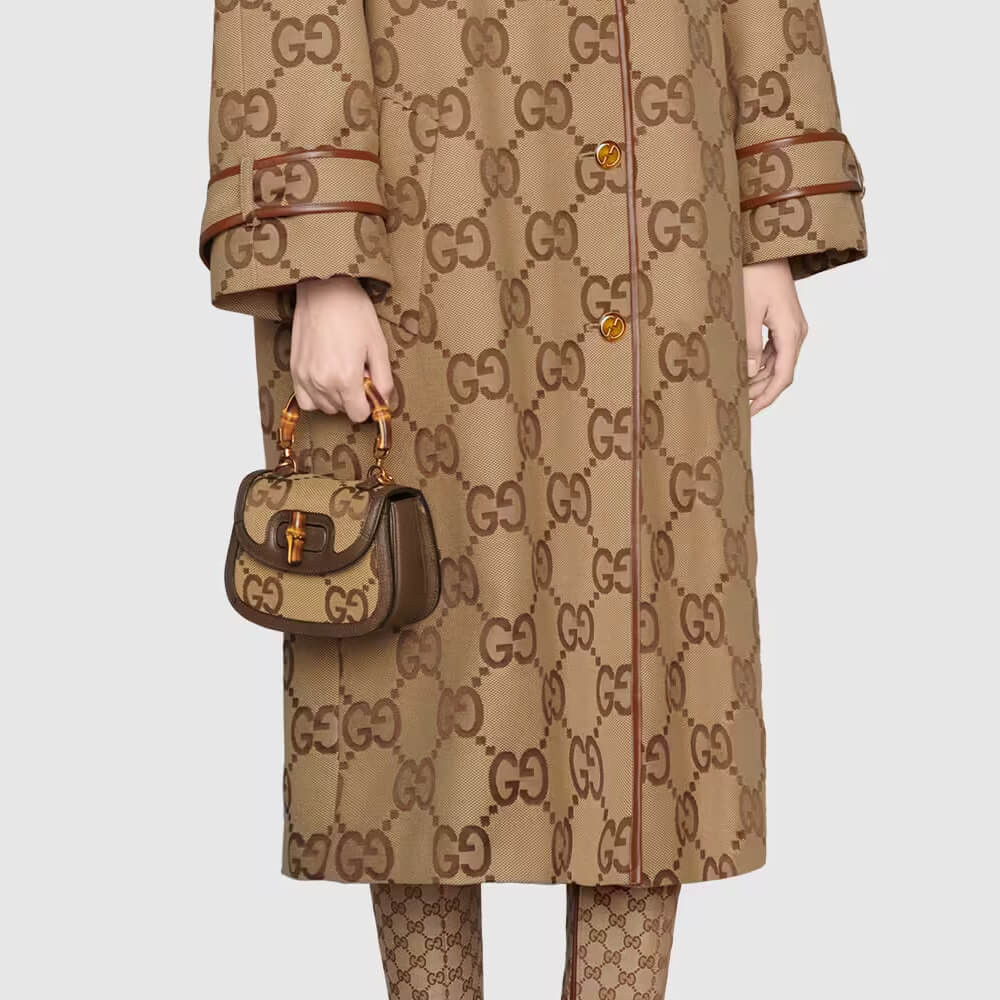 Gucci Bamboo 1947 Jumbo GG Mini Bag