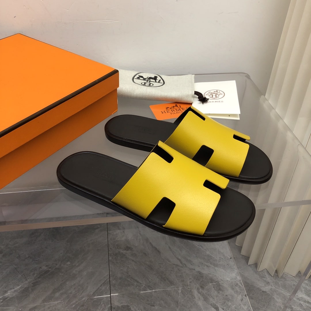 Hermes Izmir Sandal Yellow