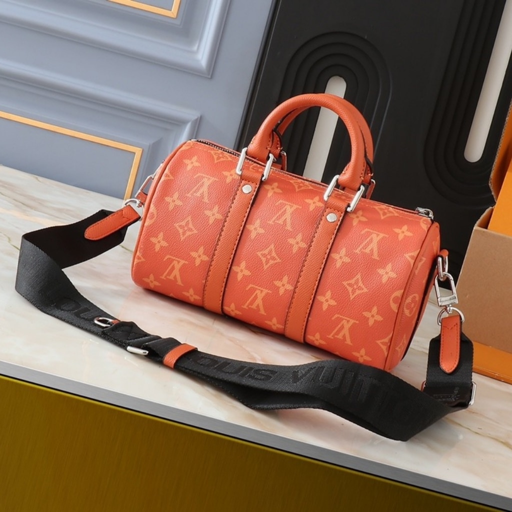 Louis Vuitton Keepall Bandoulière 25 Tangerine 25Cm M31044