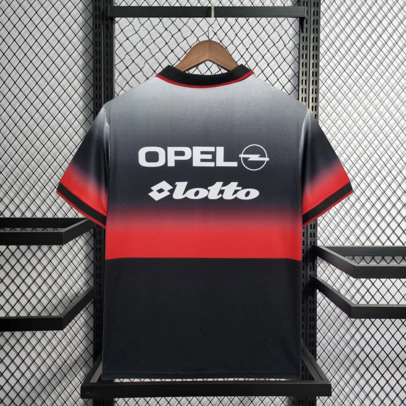 Retro 1995-96 AC Milan Training Black Football jersey retro