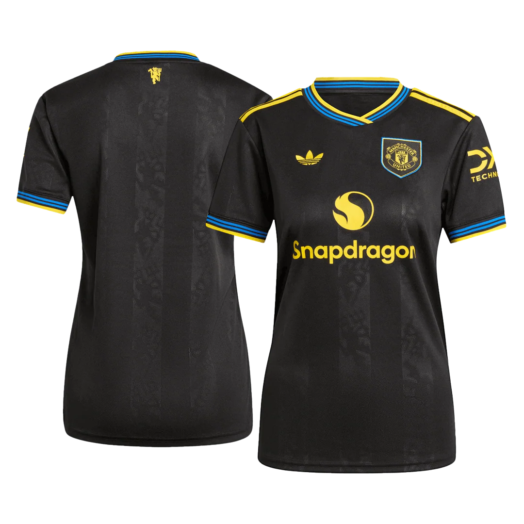 Manchester United Women's Third Away Soccer Jersey 2025/26