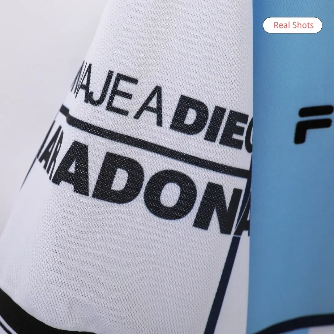 Maradona #10 Argentina 2001 Home Retro Football Jersey