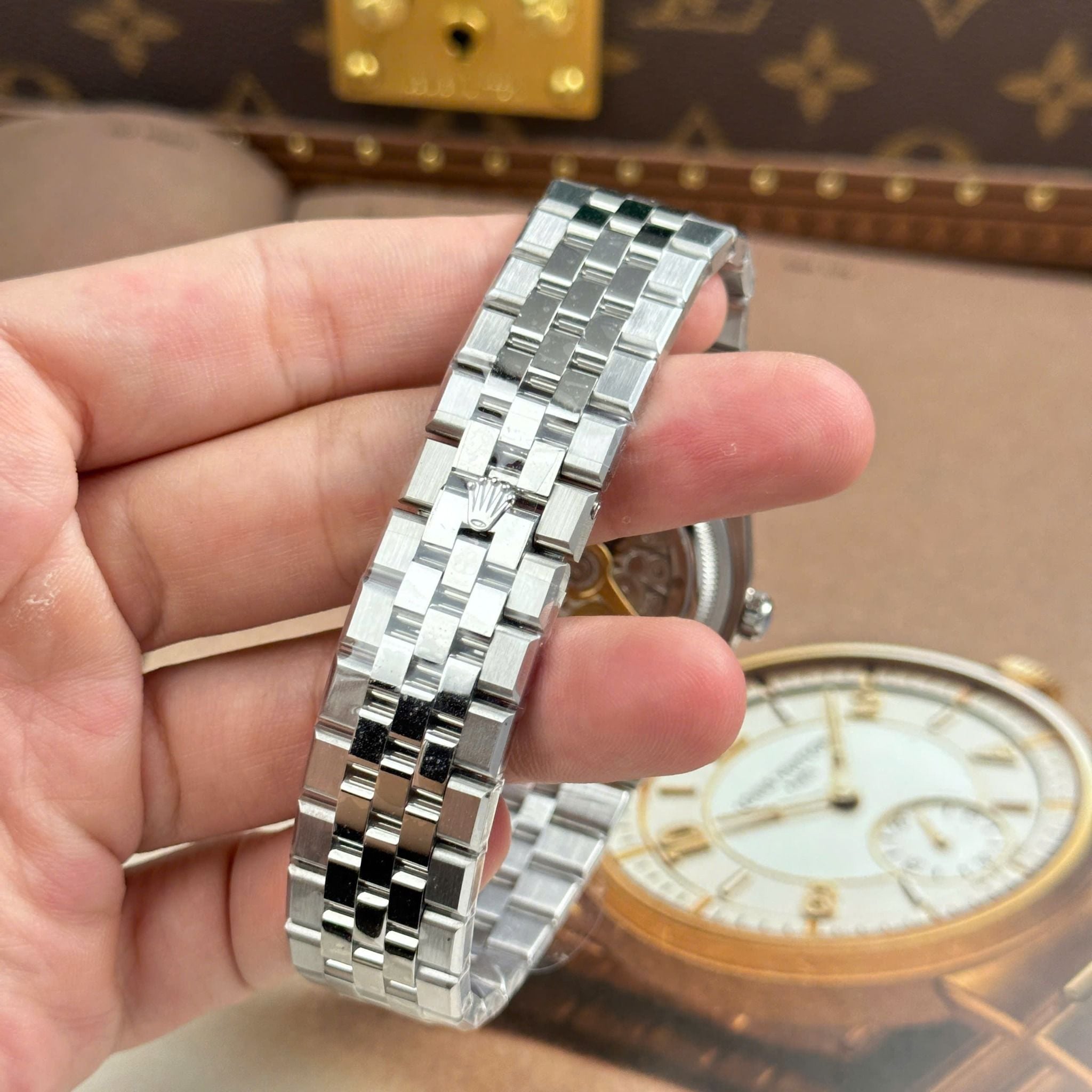 [Superclone] Rolex Land-Dweller 36mm Blue Dial Diamond Bezel Jubilee 127286TBR