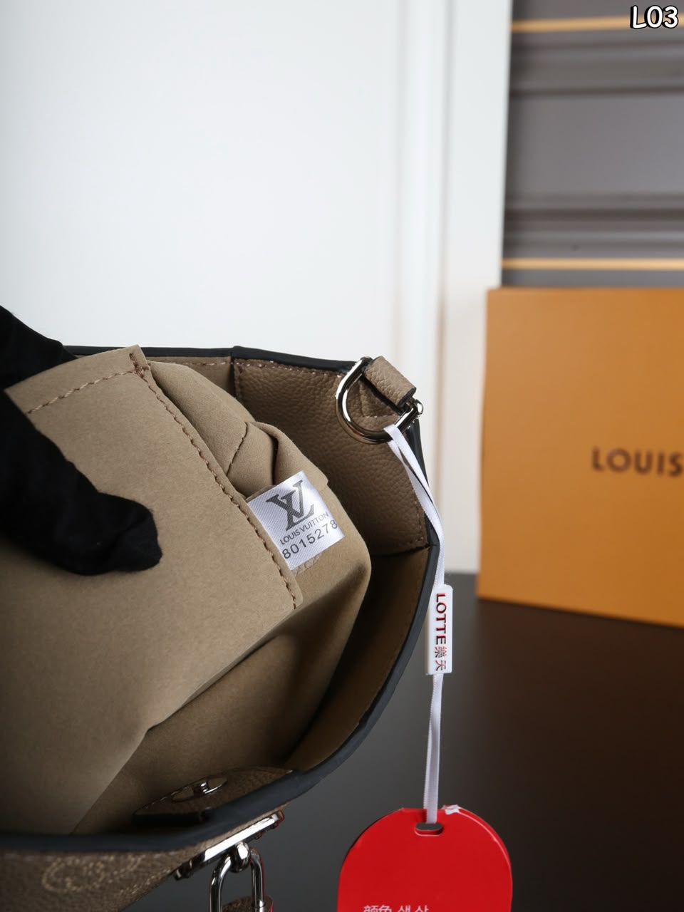 Louis Vuitton All Around PM Bag Galet Grey 25cm M27336