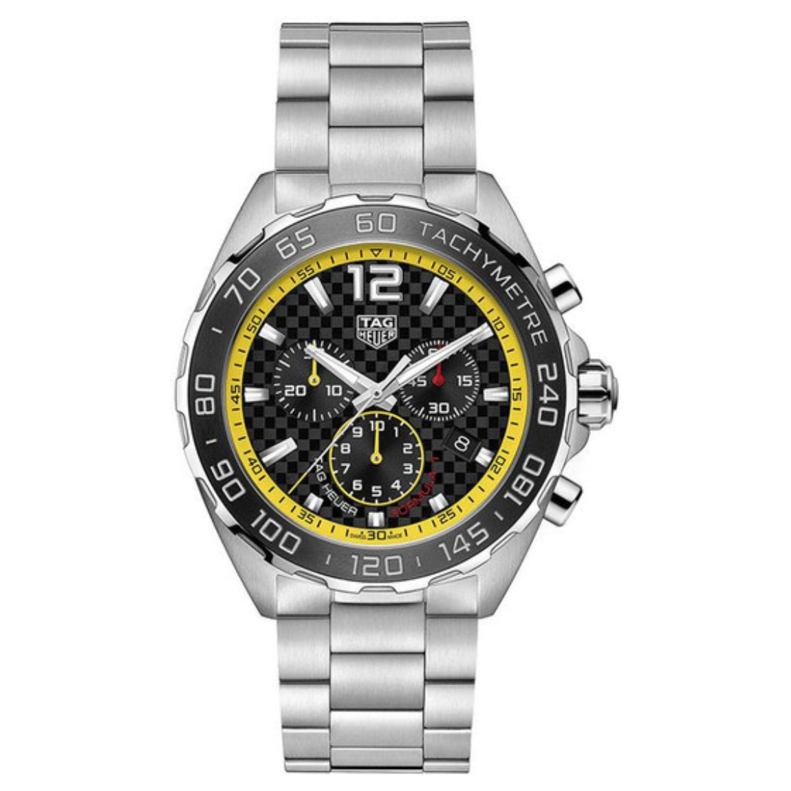Tag Heuer Formula 1 Chronograph Quartz Black Dial CAZ101AC.BA0842 43mm