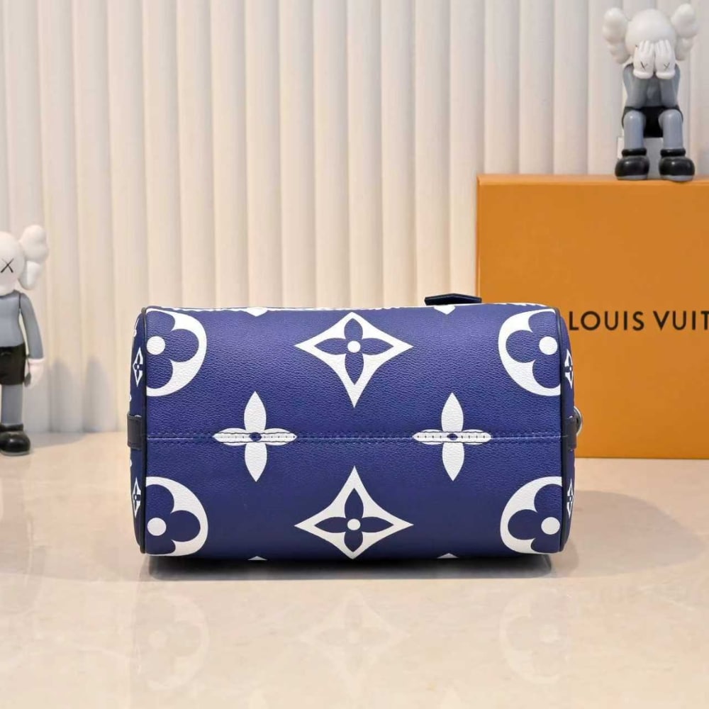 Louis Vuitton Speedy Bandouliere 30 Monogram Escale Canvas Blue 25cm