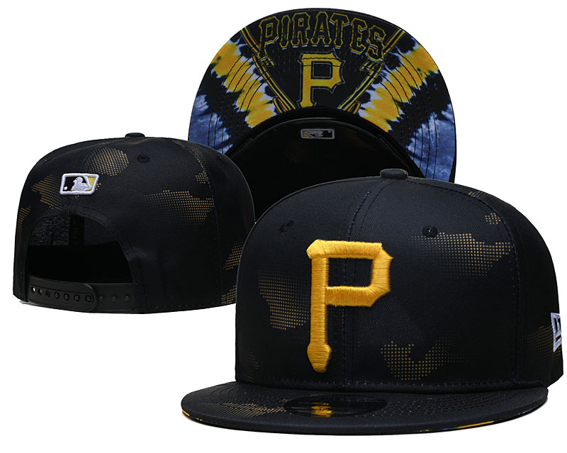 Pittsburgh Pirates Adjustable black cap