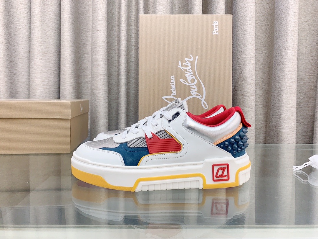 CHRISTIAN LOUBOUTIN Astroloubi Calf leather and suede