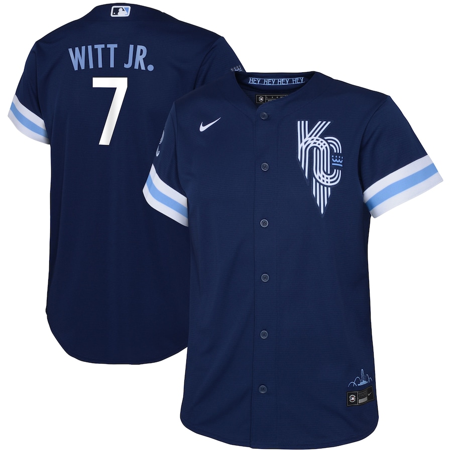 Bobby Witt Jr. Kansas City Royals Toddler City Connect Player Jersey Navy