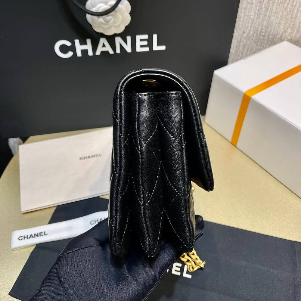 Chanel Lambskin Flap Bag 25 cm