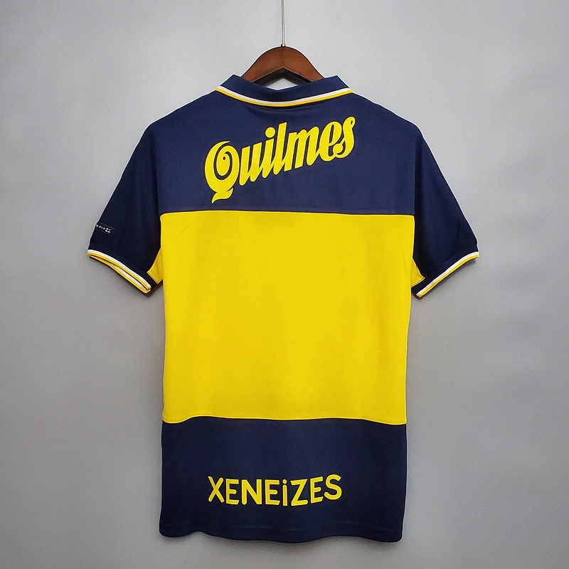 Retro 1999-00 Boca Juniors home Football jersey Retro 2000
