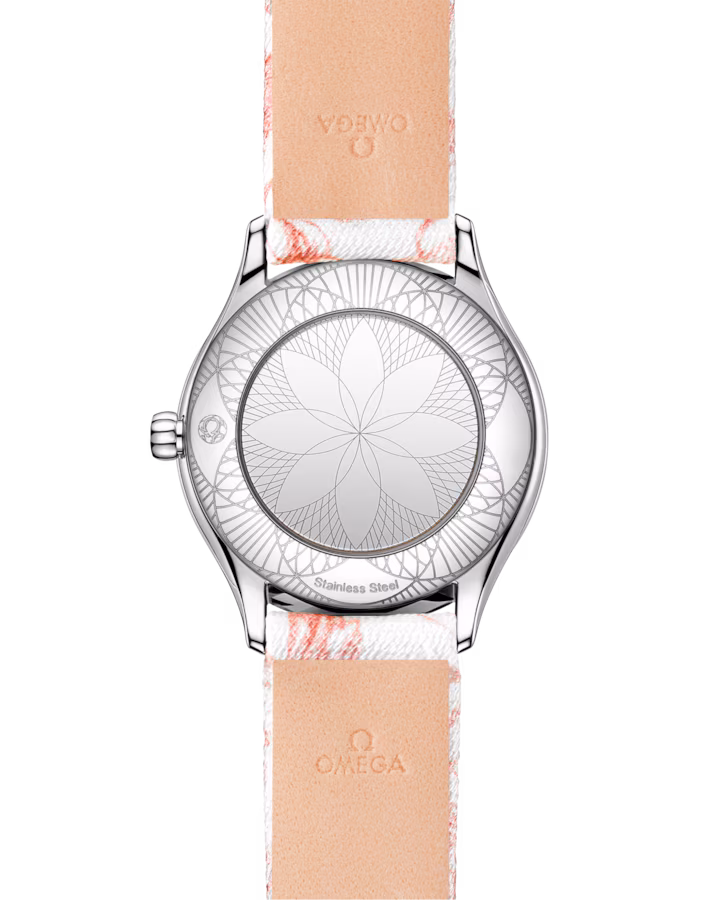 Omega De Ville Mini Trésor 26mm White Dial with Diamonds Stainless Steel Strap 428.17.26.60.04.003