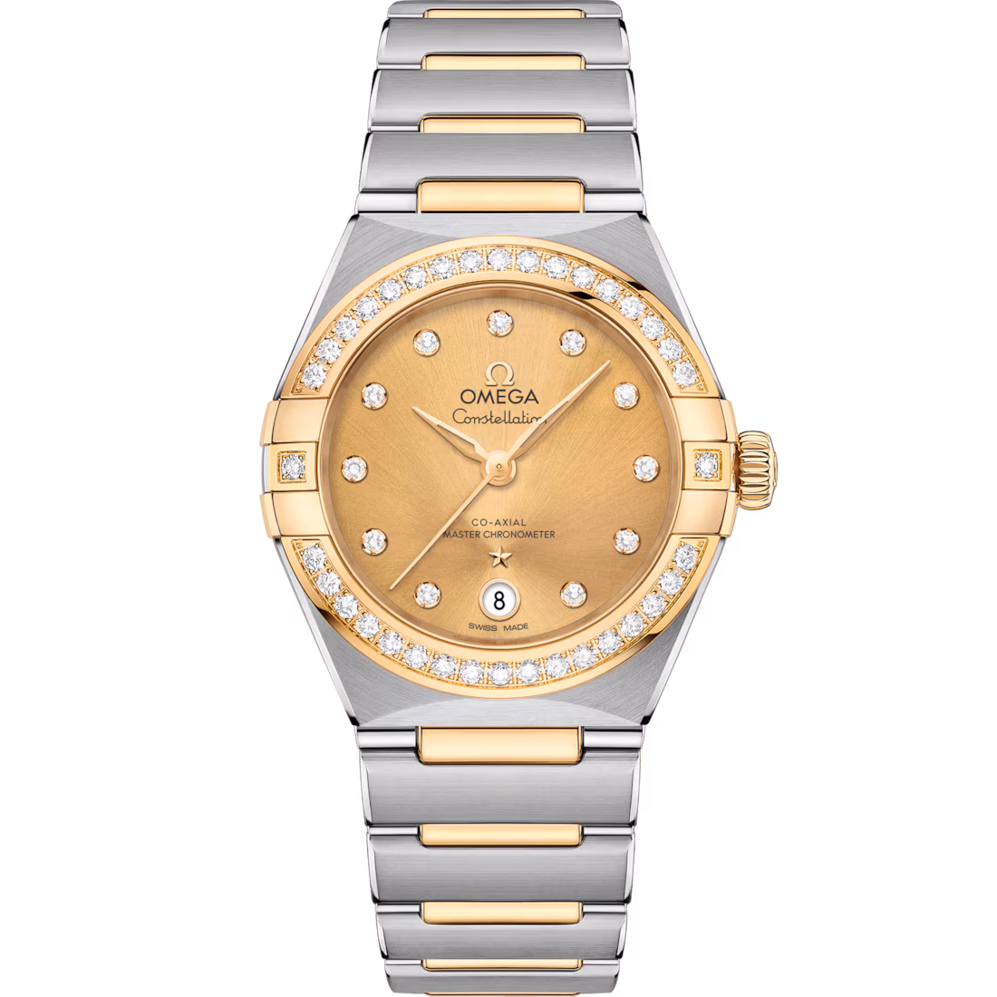 Omega Constellation Ladies' Selection 29mm steel ‑ yellow gold on steel ‑ yellow gold 131.25.29.20.58.001