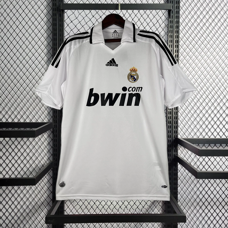 Retro 2008-09 Real Madrid Home Football jersey retro