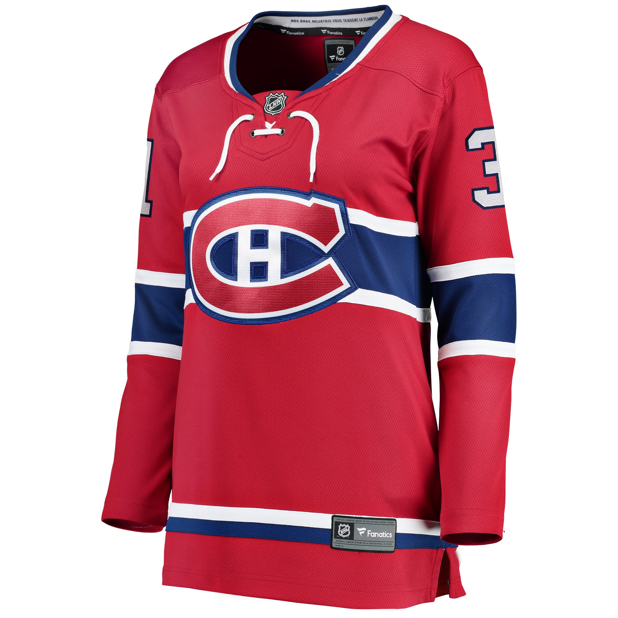 Carey Price Montreal Canadiens Fanatics Women’s Home Breakaway Player Jersey – Red