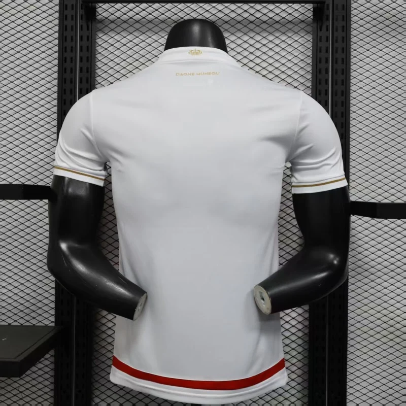 2025/2026 Ligue 1 Monaco Team Home Football Jersey Player Version