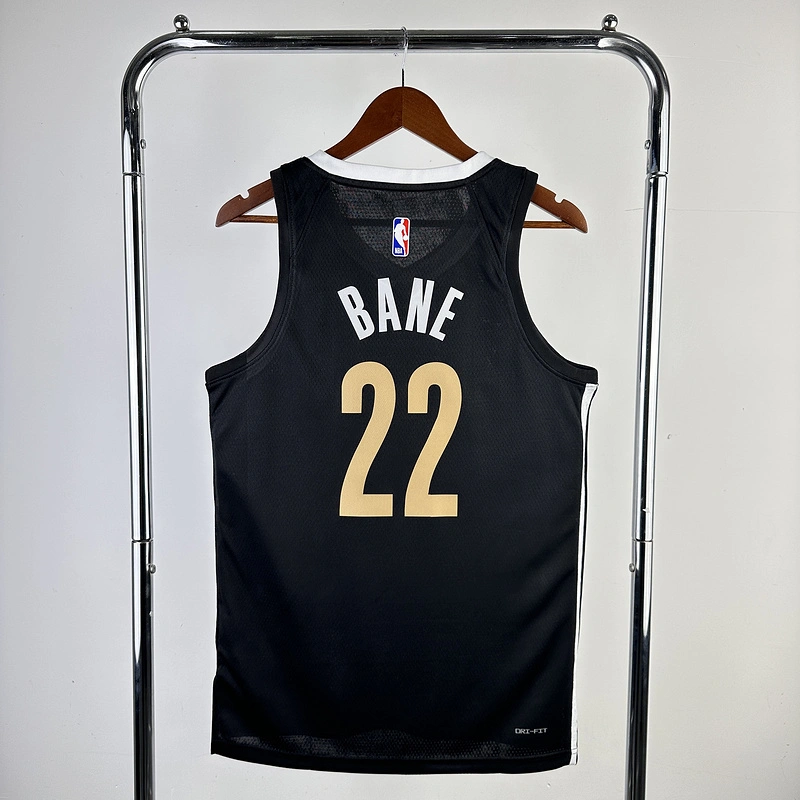 2024 NBA Memphis Grizzlies 22 BANE Basketball Jersey