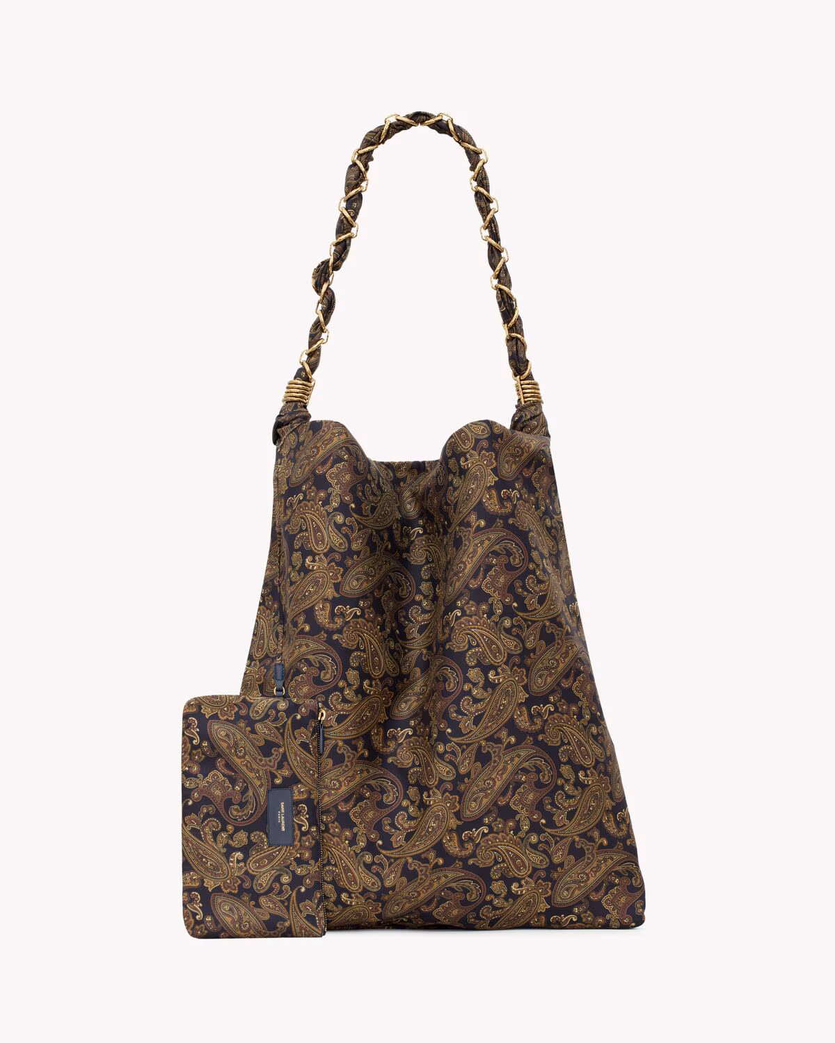 YSL AMALIA in silk twill