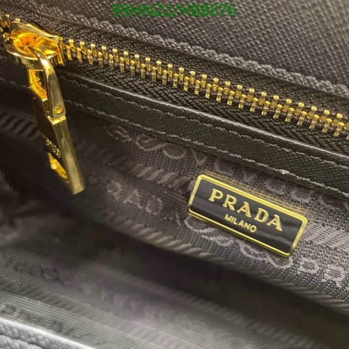 Prada Galleria Saffiano Leather Mini Bag Black 20Cm