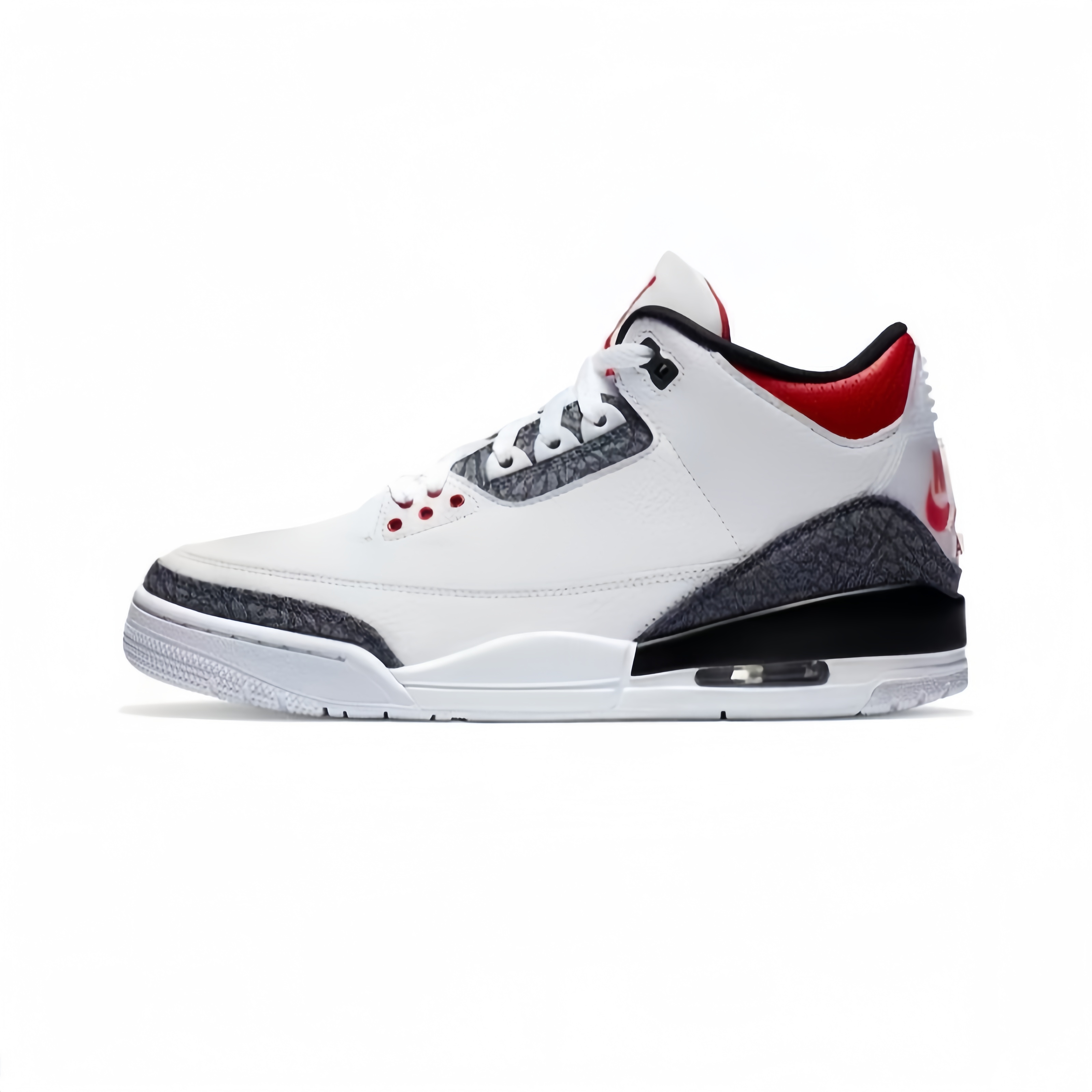 NIKE Air Jordan 3 Retro SE Denim Fire Red for Men and Women EU36-47