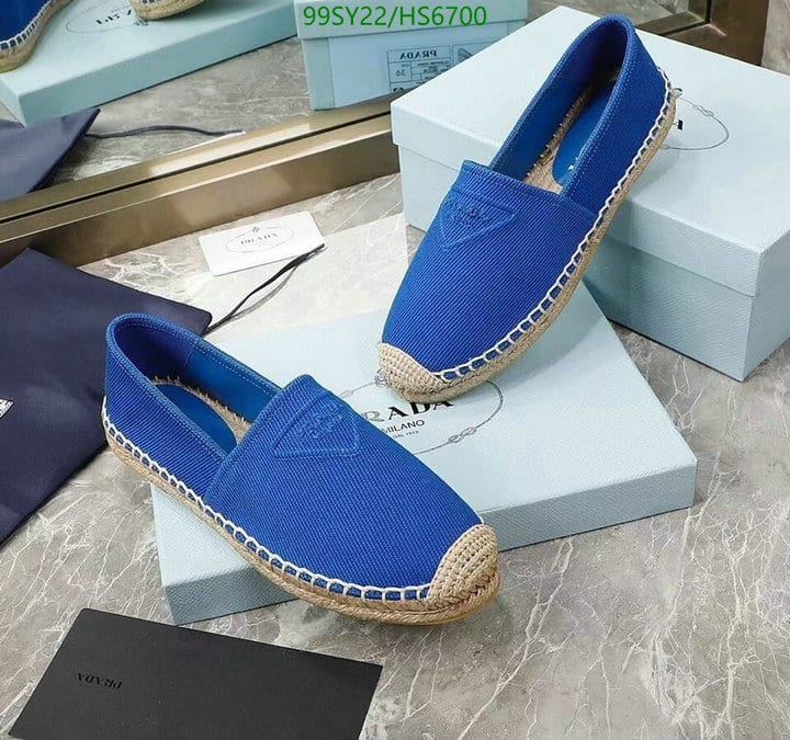 Prada Cotton Drill Espadrilles Blue 1S839M3Lkef0013F020