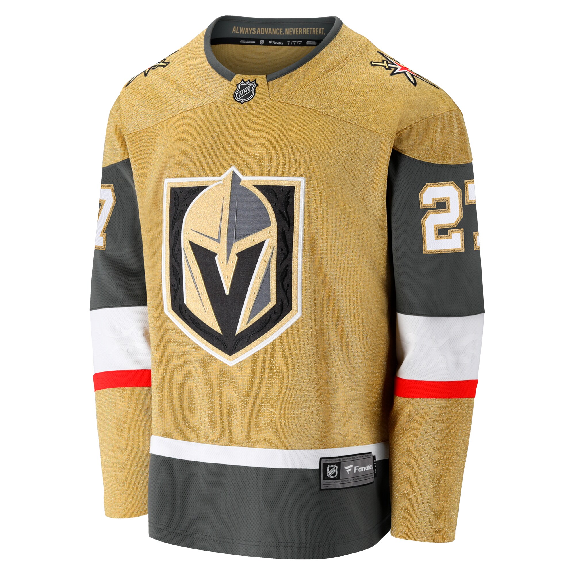 Shea Theodore Vegas Golden Knights Fanatics Home Breakaway Jersey – Gold