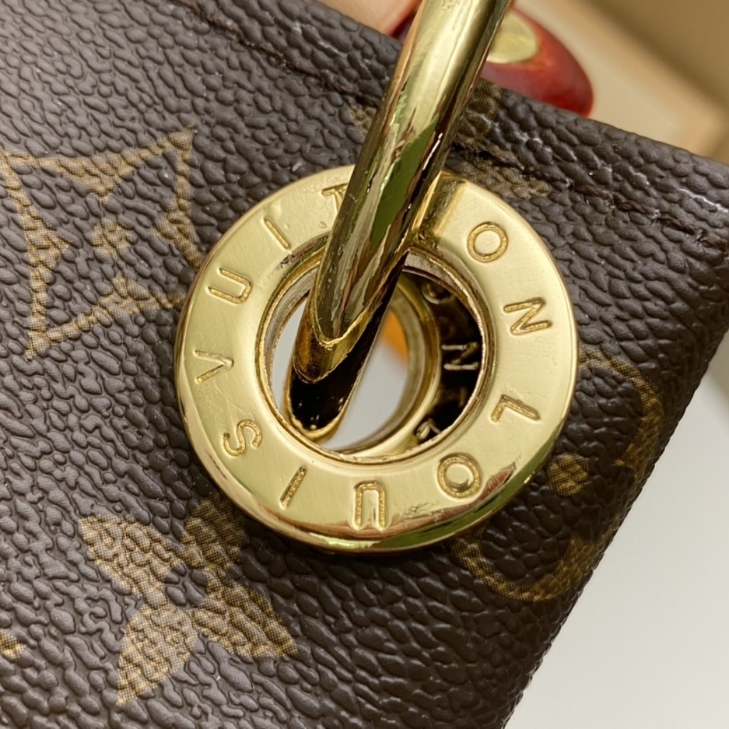 Louis Vuitton Artsy MM Monogram Canvas Hobo Bag Brown 41cm M44869