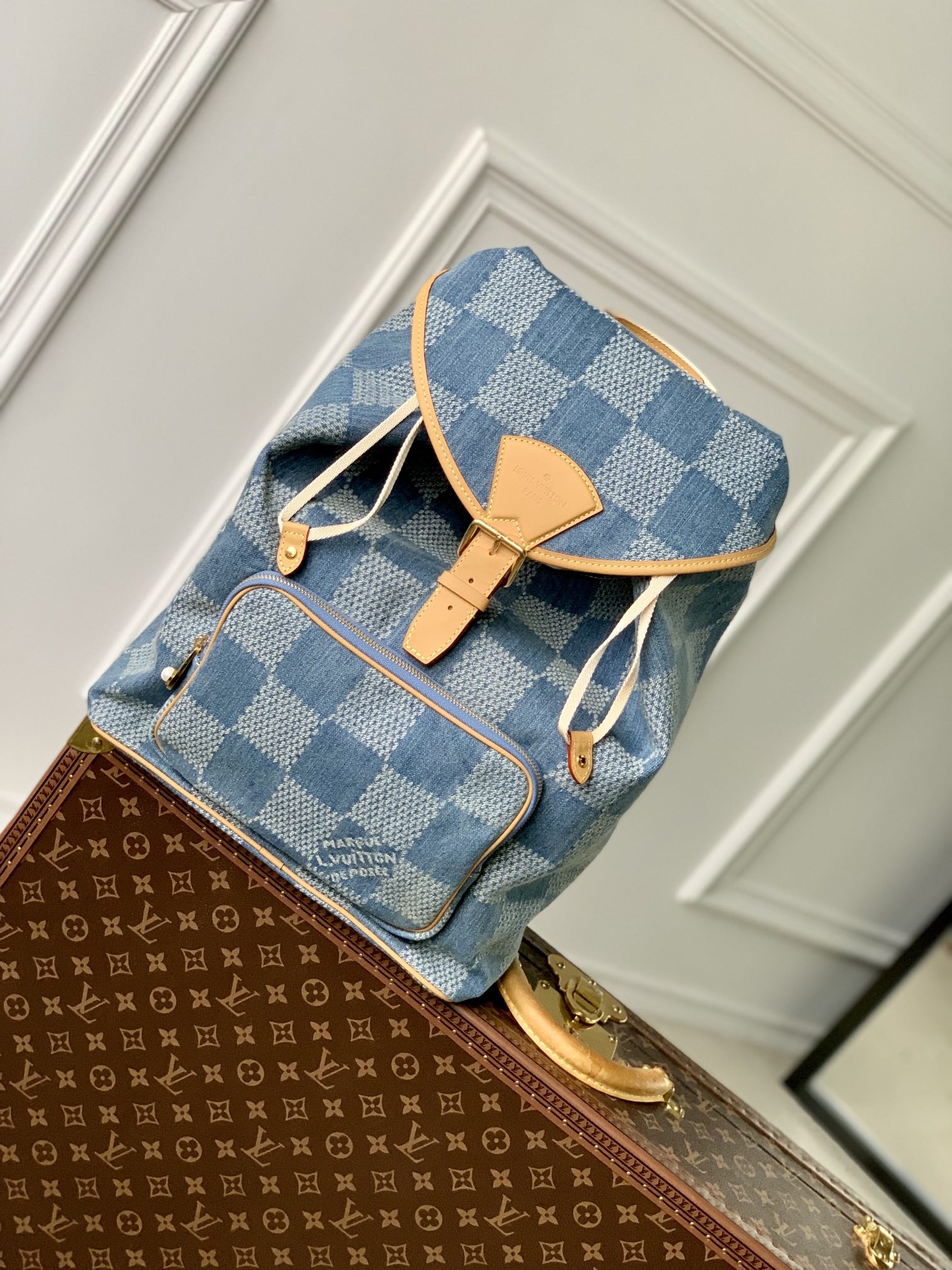 Louis Vuitton Montsouris Backpack Damier – N40708