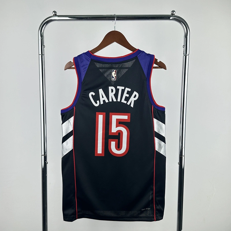 2024 NBA Toronto Raptors 15 CARTER Basketball Jersey