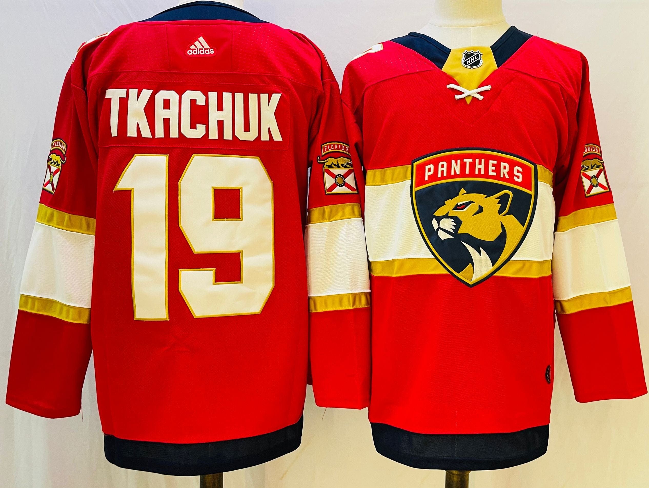 NHL Florida Panthers TKACHUK # 19 Jersey
