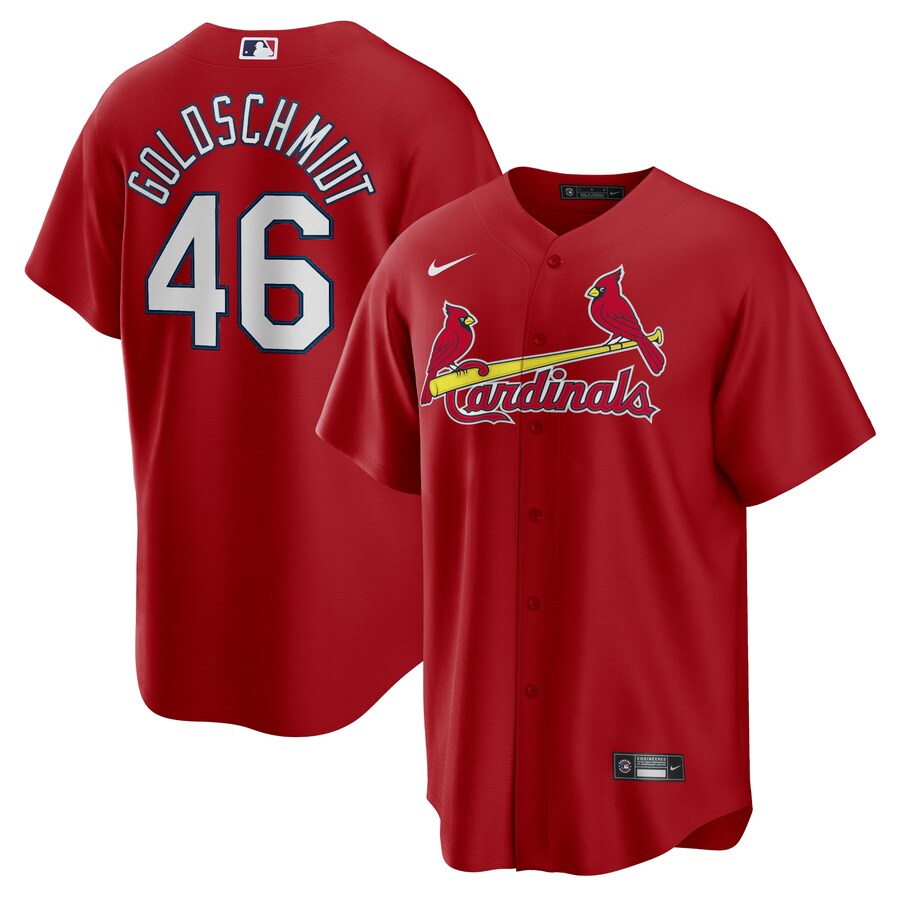 Paul Goldschmidt St. Louis Cardinals Alternate Player Name Jersey Red
