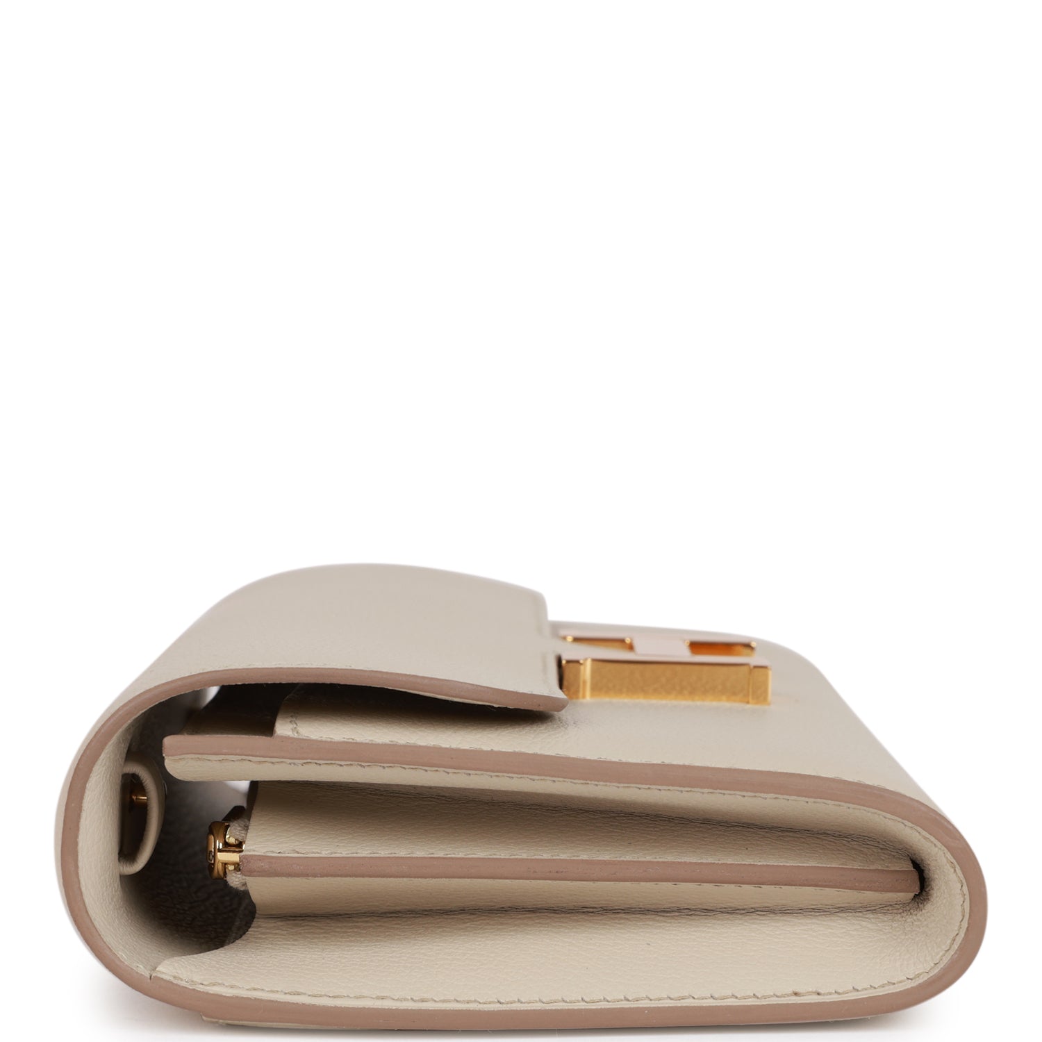 Constance Wallet To Go Beton Evercolor Gold Hardware