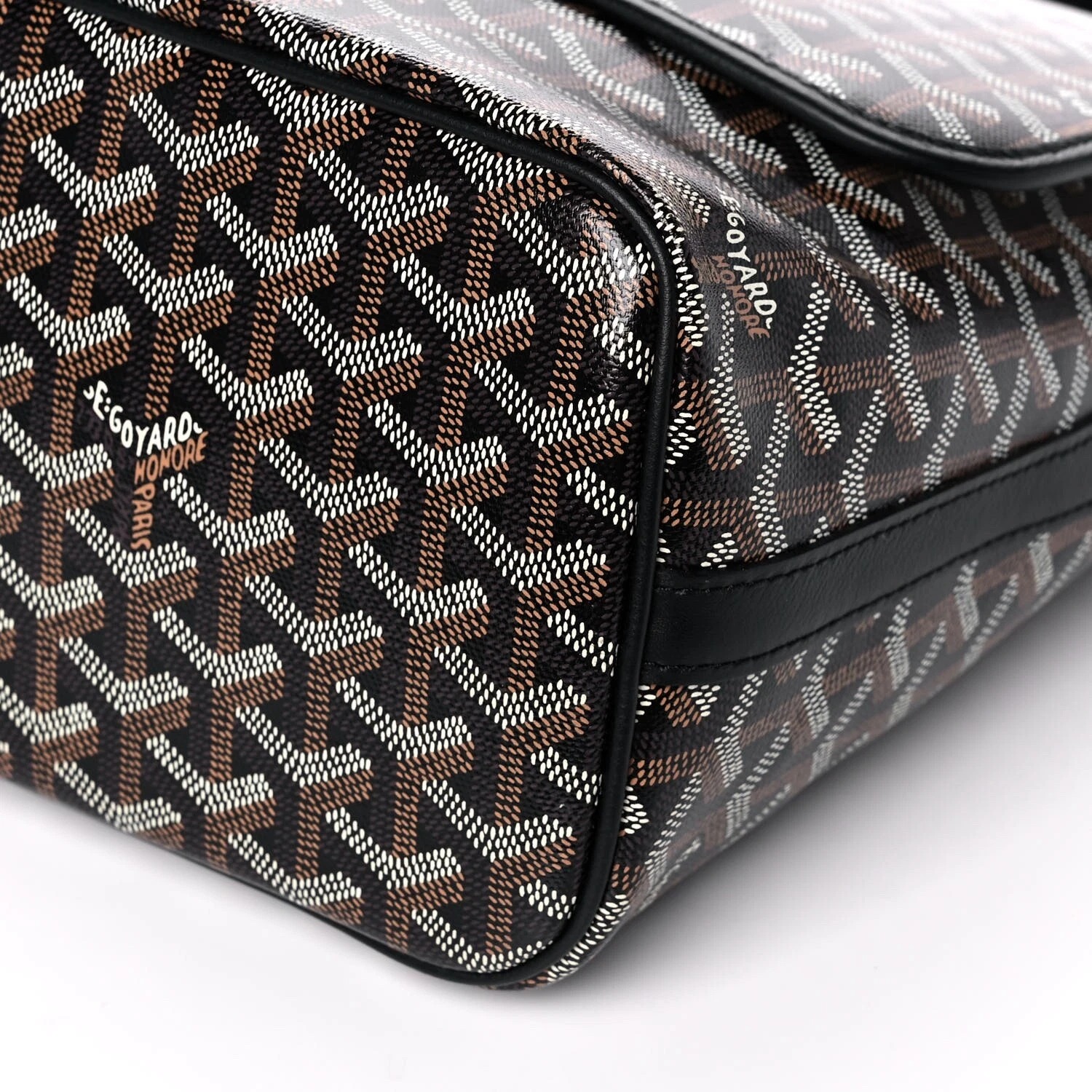 Goyard Capetien Bag Black 39cm/15.4in