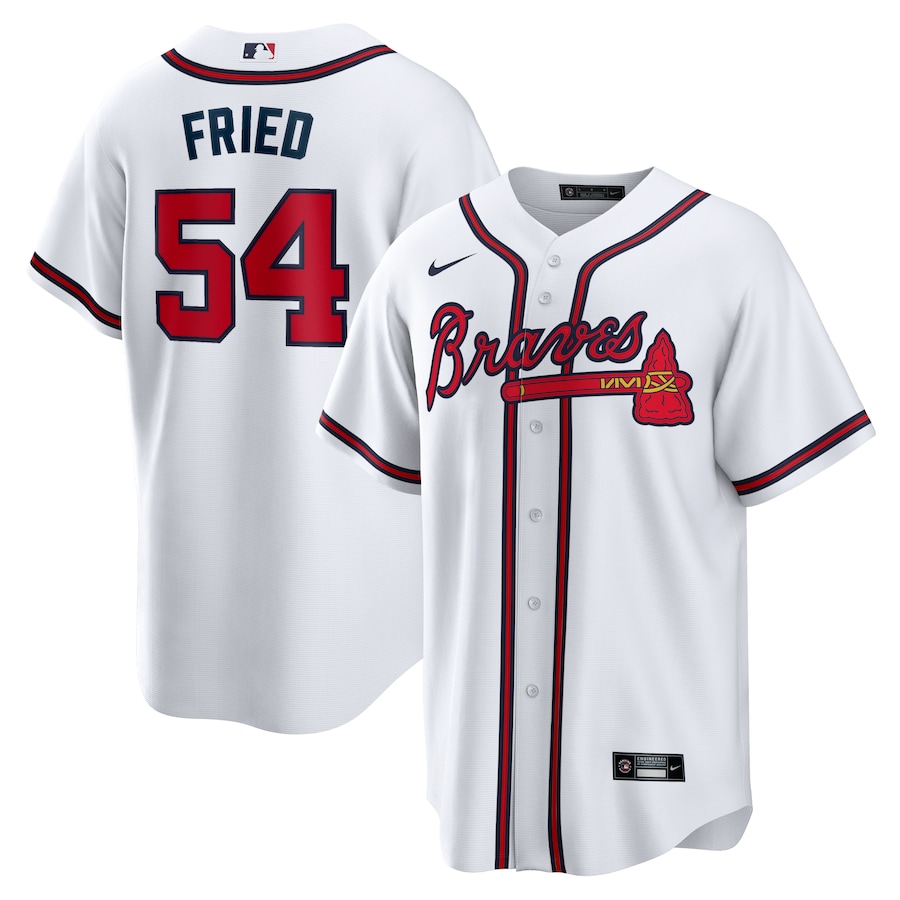 Max Fried Atlanta Braves Home Player Jersey White