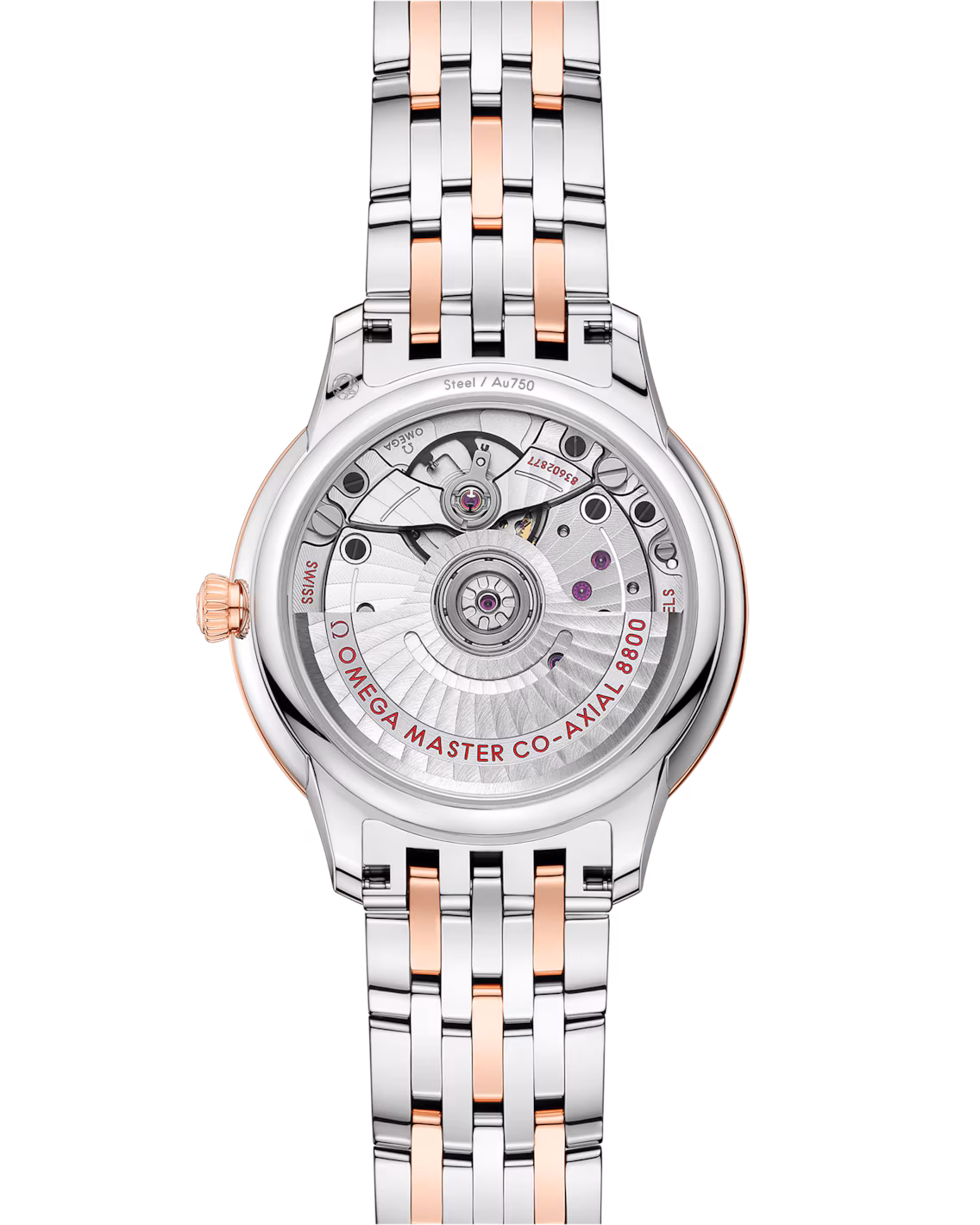 Omega De ville Prestige Stainless steel & 18K Sedna™Gold Lady's Watch 34mm 434.20.34.20.03.001