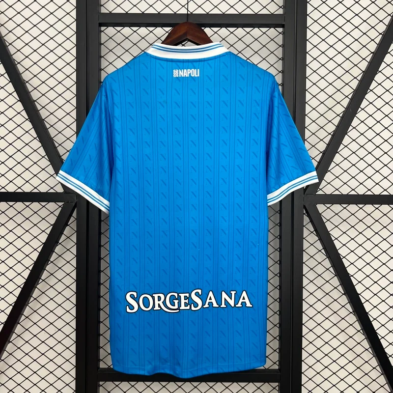 2025/2026 Serie A SSC Napoli Team Home Football Jersey